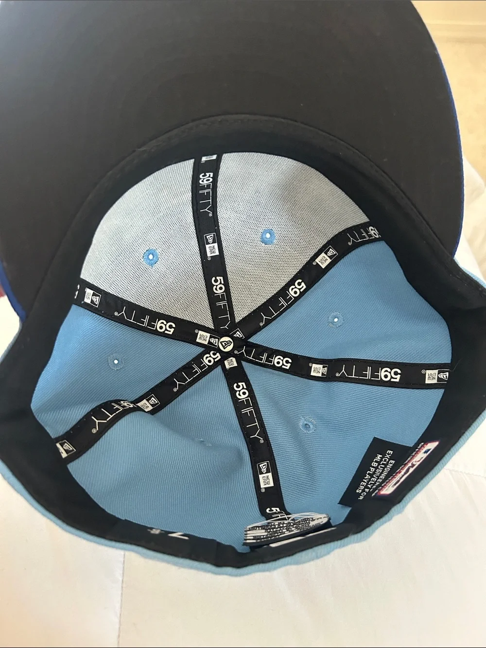 Texas Rangers Light Blue & Navy  Hat
